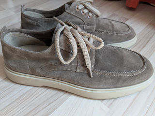 Pantofi casual barbati denis crosta taupe foto 6