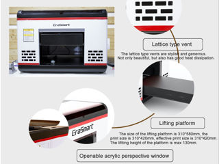 UV Printer / Уф принтер Era-UV-A3 1390 Б/У foto 2