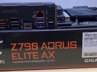 Gigabyte Z790 Aorus Elite AX, LGA1700, Intel Z790, DDR5,WiFi 7,Garantie foto 2