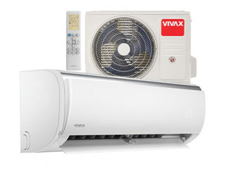 Ofertă!! 35m2,clasa A++,12000btu, Aparat-Aer Conditionat Vivax Q-design Acp-12ch35aeqi R32, Inverter