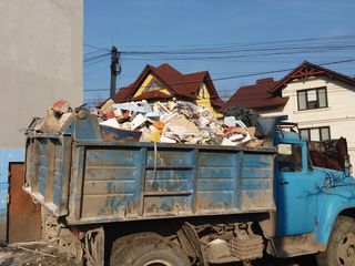 Вывоз строй мусора, подьем стройматериалов, eliminarea gunoiului