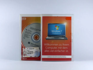 Windows 7 Professional 64-Bit SP1 SB Full Version, German - New, SKU: FQC-04653 foto 1