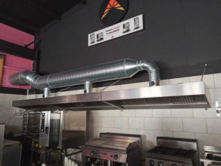 Ventilare bucatarii HoReCa. Hote Inox. foto 4