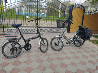 Bicicletă electrică pliabilă + simplă (electrică) фото 5