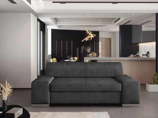Canapea cu un design actual și în trend