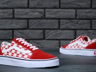 Vans Old Skool x Supreme Red Unisex foto 5