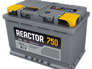 Baterie auto Akom Reactor 6 CT-75 VL Euro P+