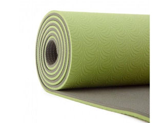 Mat Pentru Yoga Lotus Pro Green -6Mm foto 1