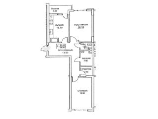 Apartament cu 2 camere, 69 m², Buiucani, Chișinău foto 4