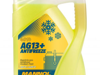 Antigel galben MANNOL 4014 Antifreeze AG13+ (-40 C) Advanced 5L foto 1