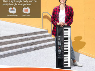 Детский синтезатор Musical 607M, Новые, Гарантия, Кредит, Бесплатная доставка по Молдове foto 7