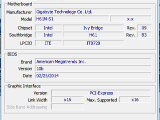 Набор Gigabyte H61M-S1 + Intel Core i5 3470 + Cooler + 16 Gb RAM foto 3