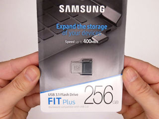 Memorie USB Samsung FIT Plus, 256GB Gunmetal Gray