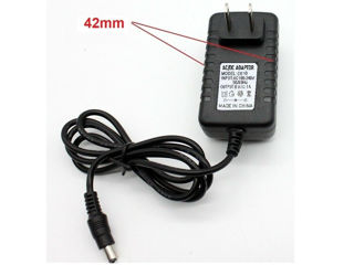 Adaptor AC 8V 1A 1000mA DC Cablu încărcător 5,5x2,1mm Fișă euro foto 4