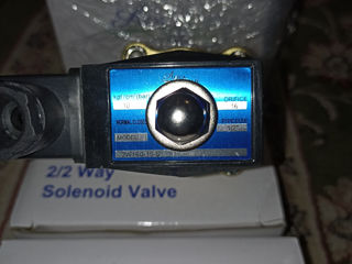 Электромагнитный клапан. Соленоид. Solenoid valve. foto 2