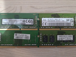 250 леев от 2x штук DDR4 Оперативка память для ноутбуков 3200 Samsung! 8 GB foto 3