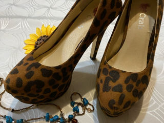 Туфли леопард (36 размер)