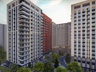Apartament cu 2 camere, 68 m², Râșcani, Chișinău