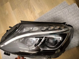 Mercedes c class w205 faruri led far xenon inteligent  foto 2