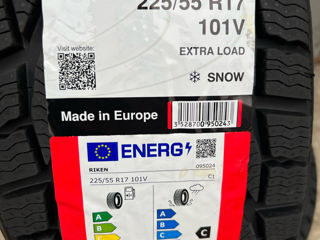 225/55 R17 Riken Snow (Michelin Group)/ Доставка, livrare toata Moldova foto 2