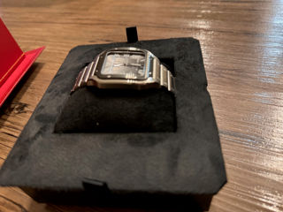 Cartier Santos de Cartier Watch Large Model In Gray Authentic NEW IN BOX Warranty foto 7
