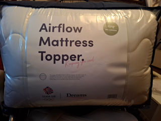 airflow mattress topper 150x200 new