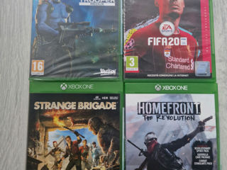 Jocuri Xbox one (Fifa 20 / Strange Brigade / Homefront - the revolution / Rogue trooper)