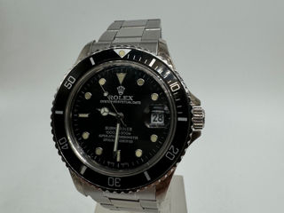 Rolex Submariner, 40mm, Stainless Steel, Black Dial, Black Bezel, 1680 foto 3