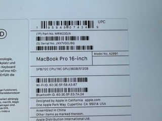 Apple MacBook Pro 16 M3Pro 36/512GB New (2024 Late) 2499€ in Stock !!! foto 4