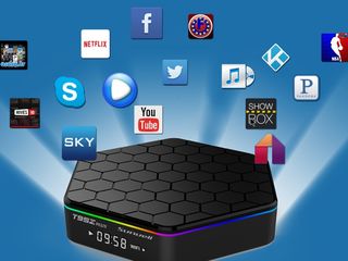 Андроид ТВ приставка WiFi медиаплеер Android Smart TV BOX IPTV HDMI foto 7