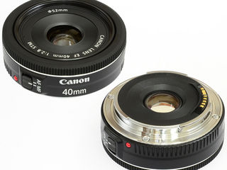 Объектив Canon 40mm 2.8 STM, 17-85 IS USM. foto 1