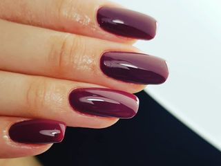 Alungirea unghilor +shellac calitativ /наращивание ногтей : коррекция ;лак-гель    чеканы foto 10