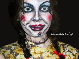 Makeup / machiaj & face painting, grim de Halloween, Макияж и аквагрим, грим на Хэлоуин foto 6