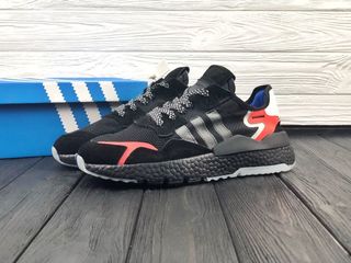 Adidas Nite Jogger Black/Red foto 3