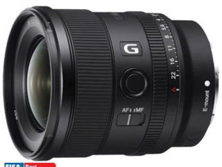 Obiectiv Sony montura FE 20 mm f18 G Negru