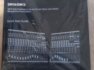 MIDAS DM12(nou în cutie) , procesor(reverberator) DigiTech Studio S100 foto 4