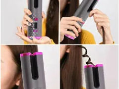 Беспроводная автоматическая вращающаяся плойка для завивки волос Hair Waver