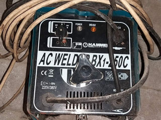 Продаеться сварочный аппарат hammer ac welder bx1-250c