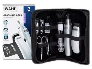 Wahl Grooming Gear Trimmer kit portabil pentru barba urechi nas