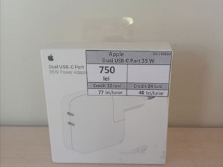 Apple Dual USB - C PORT 35w  750 lei foto 1