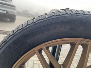 285/45 R21 Roti Porsche Cayenne Michelin - Комплект Диски/Шины Порше Кайен foto 4