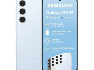 Samsung S24FE 128Gb Duos - 499 €. (Mint) (Graphite) (Blue).Garantie 1 an! Гарантия 1 год! foto 2