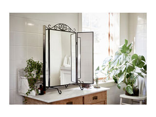 Зеркала зеркальные шкафчики для ванной Икеа Ikea foto 8