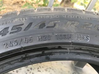 1 скат почти новыи 2021 Pirelli 245/45 R20 made in Italia foto 2