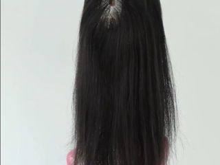 Накладка из натуральных  волос для женщин с редкими волосами или алопецией(без челки) foto 2