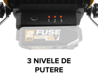 Lumina de lucru pe acumulator Villager Fuse VLN 9320  / Garantie foto 5