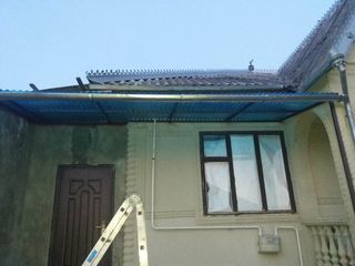 Металлические крыши и навесы foto 3