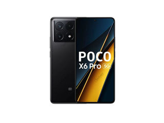 Poco X6 Pro 5G 12/512Gb Black - всего 6799 леев!