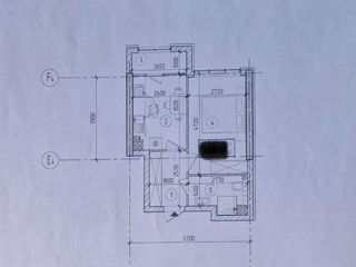 Apartament cu 1 cameră, 34 m², Botanica, Chișinău