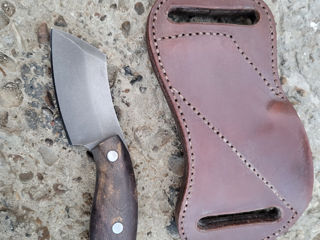 Продам нож ручной работы из кованной стали х12ф1/ орех foto 7